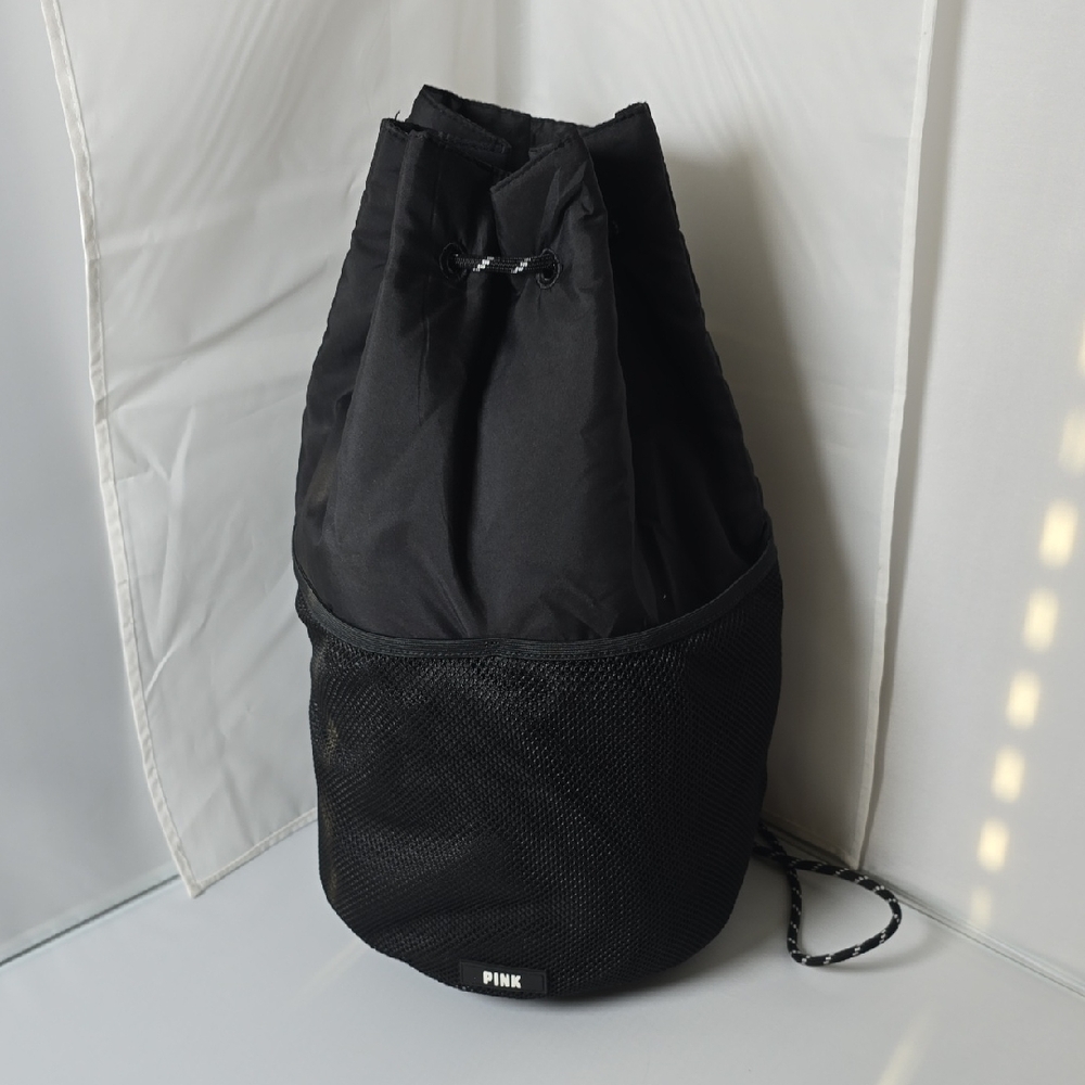 EUC PINK Drawstring Bag